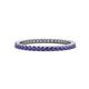 1 - Ellen 1.70 mm Iolite Eternity Band 