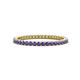1 - Ellen 1.70 mm Iolite Eternity Band 