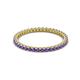 2 - Ellen 1.70 mm Iolite Eternity Band 
