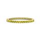 1 - Ellen 1.70 mm Yellow Diamond Eternity Band 