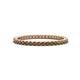 1 - Ellen 1.70 mm Smoky Quartz Eternity Band 