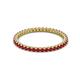 2 - Ellen 1.70 mm Ruby Eternity Band 