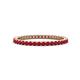 1 - Ellen 1.70 mm Ruby Eternity Band 