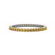 1 - Ellen 1.70 mm Citrine Eternity Band 
