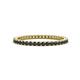 1 - Ellen 1.70 mm Black Diamond Eternity Band 