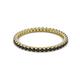2 - Ellen 1.70 mm Black Diamond Eternity Band 