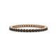 1 - Ellen 1.70 mm Black Diamond Eternity Band 
