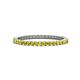 1 - Ellen 1.70 mm Yellow Diamond Eternity Band 