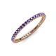 3 - Ellen 1.70 mm Iolite Eternity Band 