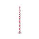 5 - Ellen 1.70 mm Pink Tourmaline and Diamond Eternity Band 