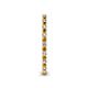 5 - Ellen 1.70 mm Citrine and Diamond Eternity Band 