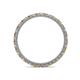 4 - Ellen 1.70 mm Citrine and Diamond Eternity Band 