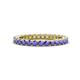1 - Ellen 2.40 mm Tanzanite Eternity Band 
