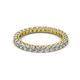 2 - Ellen 2.40 mm Diamond Eternity Band 