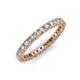 3 - Ellen 2.40 mm Diamond Eternity Band 