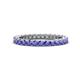 1 - Ellen 2.40 mm Tanzanite Eternity Band 