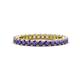 1 - Ellen 2.40 mm Iolite Eternity Band 