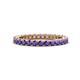 1 - Ellen 2.40 mm Iolite Eternity Band 