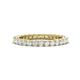 1 - Ellen 2.40 mm White Sapphire Eternity Band 