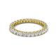 2 - Ellen 2.40 mm White Sapphire Eternity Band 