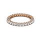 2 - Ellen 2.40 mm White Sapphire Eternity Band 