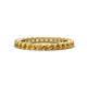 1 - Ellen 2.40 mm Citrine Eternity Band 