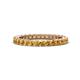 1 - Ellen 2.40 mm Citrine Eternity Band 