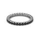 2 - Ellen 2.40 mm Black Diamond Eternity Band 