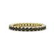 1 - Ellen 2.40 mm Black Diamond Eternity Band 