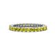 1 - Ellen 2.40 mm Yellow Diamond Eternity Band 