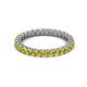 2 - Ellen 2.40 mm Yellow Diamond Eternity Band 