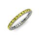 3 - Ellen 2.40 mm Yellow Diamond Eternity Band 