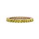 1 - Ellen 2.40 mm Yellow Diamond Eternity Band 
