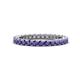 1 - Ellen 2.40 mm Iolite Eternity Band 