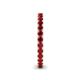 5 - Ellen 2.40 mm Ruby Eternity Band 