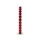 5 - Ellen 2.40 mm Ruby Eternity Band 