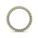 4 - Ellen 2.40 mm Yellow Sapphire Eternity Band 