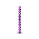 5 - Ellen 2.40 mm Amethyst Eternity Band 