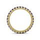 4 - Ellen 2.40 mm Iolite Eternity Band 