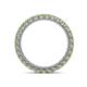 4 - Ellen 2.40 mm Peridot Eternity Band 