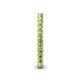 5 - Ellen 2.40 mm Peridot Eternity Band 