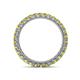 4 - Ellen 2.40 mm Yellow Diamond Eternity Band 