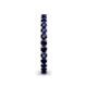 5 - Ellen 2.40 mm Blue Sapphire Eternity Band 