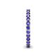 5 - Ellen 2.40 mm Tanzanite Eternity Band 
