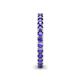 5 - Ellen 2.40 mm Tanzanite Eternity Band 