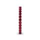 5 - Ellen 2.40 mm Ruby Eternity Band 