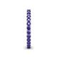 5 - Ellen 2.40 mm Iolite Eternity Band 