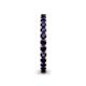 5 - Ellen 2.40 mm Blue Sapphire Eternity Band 