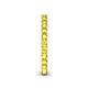5 - Ellen 2.40 mm Yellow Sapphire Eternity Band 