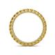 4 - Ellen 2.40 mm Citrine Eternity Band 